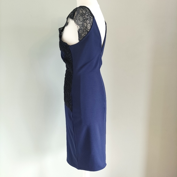 Lipsy London Bodycon Lace Dress - Picture 4 of 8